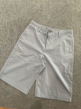 Under Armour Light Gray Kids' Performance Shorts